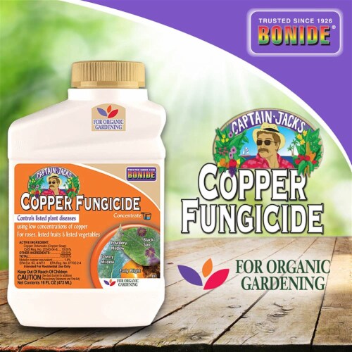 Bonide Captain Jack's Copper Fungicide, 16 oz Con Perspective: back