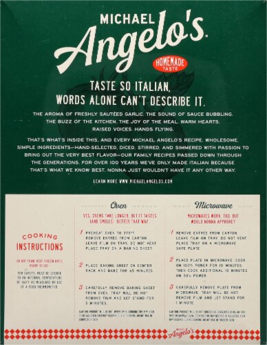 Michael Angelo’s® Vegetable Lasagna Family Size Frozen Meal