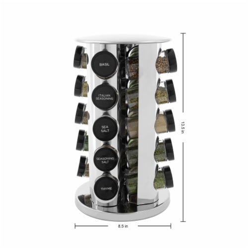 Kamenstein spice top jar labels