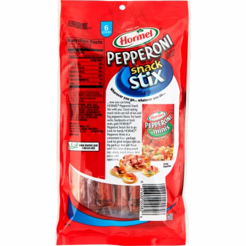 Hormel® Pepperoni Stix Perspective: back