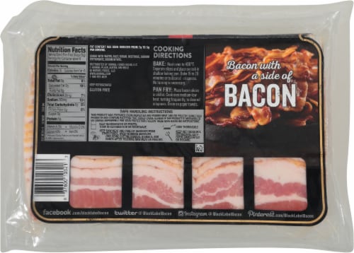 Hormel® Black Label Center Cut Bacon Perspective: back