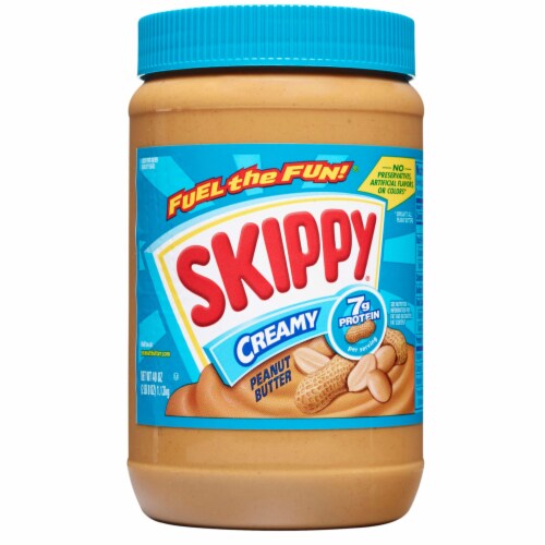 Skippy® Creamy Peanut Butter Spread Perspective: back