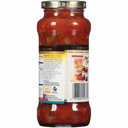 Chi-Chi's Restaurant Style Medium Salsa Perspective: back