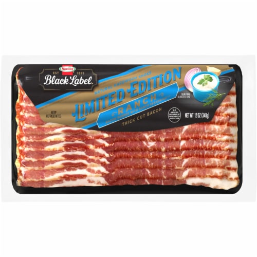 HORMEL BLACK LABEL Ranch Flavored Thick Cut Bacon Perspective: back