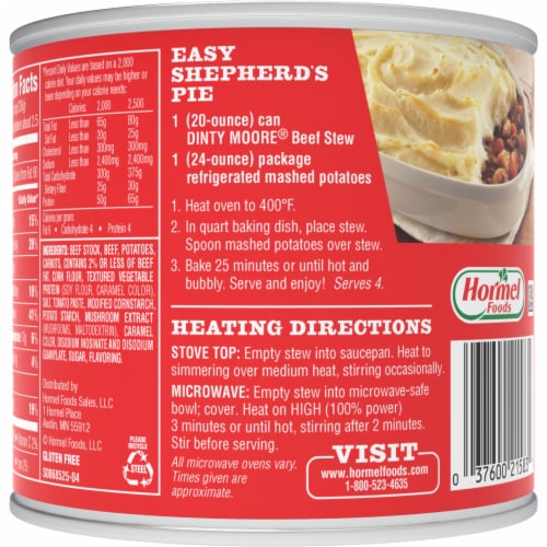 Dinty Moore® Beef Stew Perspective: back