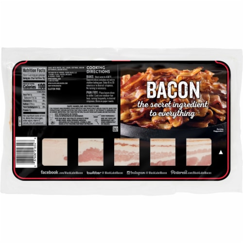 HORMEL® BLACK LABEL Original Bacon Perspective: back