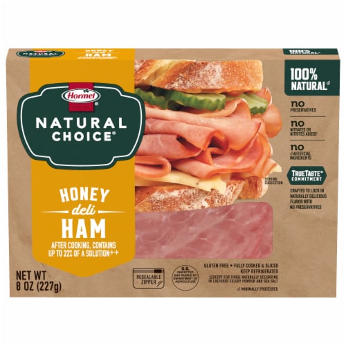 Hormel® Natural Choice® Sliced Honey Deli Ham Lunch Meat 8 Oz Fred Meyer 