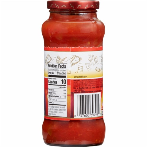 Chi-Chi's® Hot Thick & Chunky Salsa Perspective: back