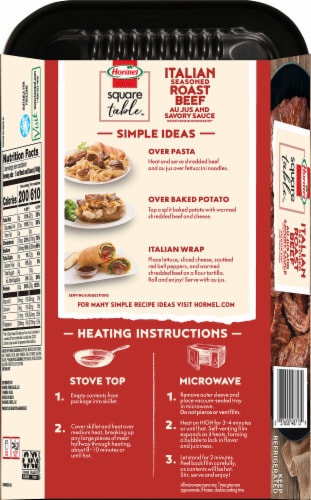 Hormel® Herb Rubbed Italian Style Beef Roast Au Jus Perspective: back