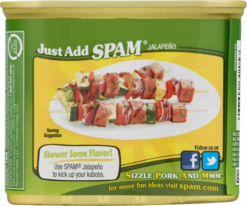 SPAM® Jalapeño Perspective: back