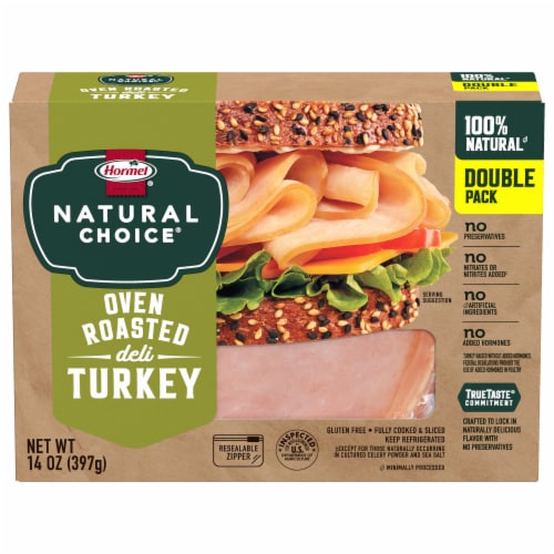 Hormel® Natural Choice® Sliced Oven Roasted Deli Turkey Lunch Meat