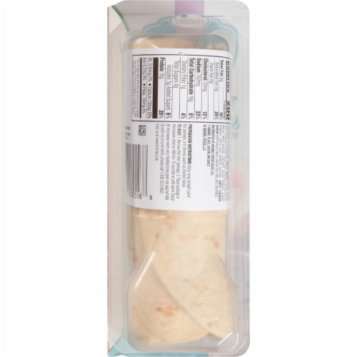 Hormel® Natural Choice™ Turkey & Cheddar Flatbread Wrap Perspective: back
