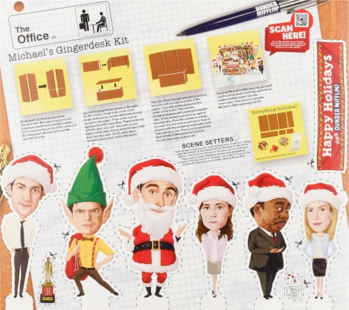 The Office Michael's Holiday Gingerdesk Kit Perspective: back