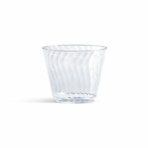 Chinet Crystal® Cup Perspective: back