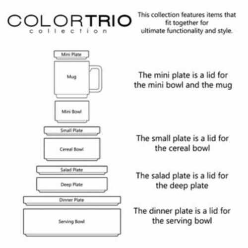 Noritake color trio hotsell