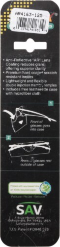 SAV Eyewear Sportex® +1.25 Performance Readers Perspective: back