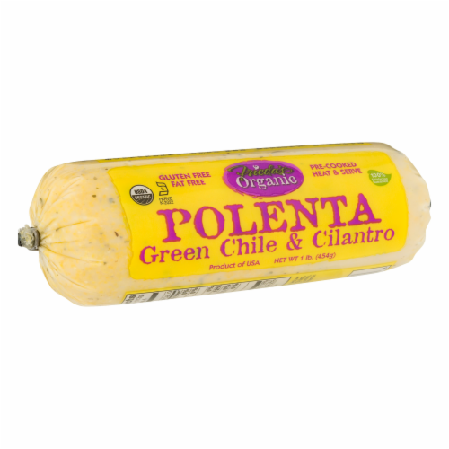 Frieda's Organic Green Chile & Cilantro Polenta Perspective: back