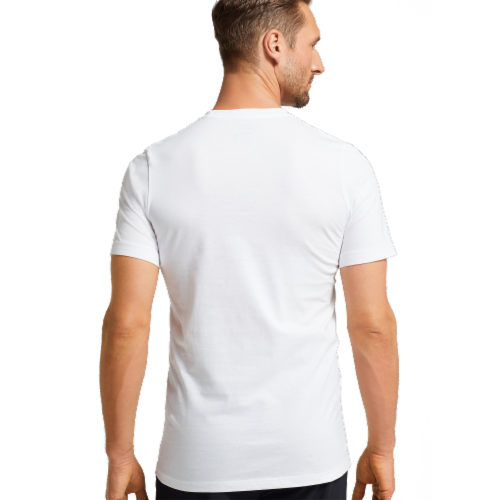 Jockey® Classic Men's Crew Neck T-Shirt Pack - White Perspective: back
