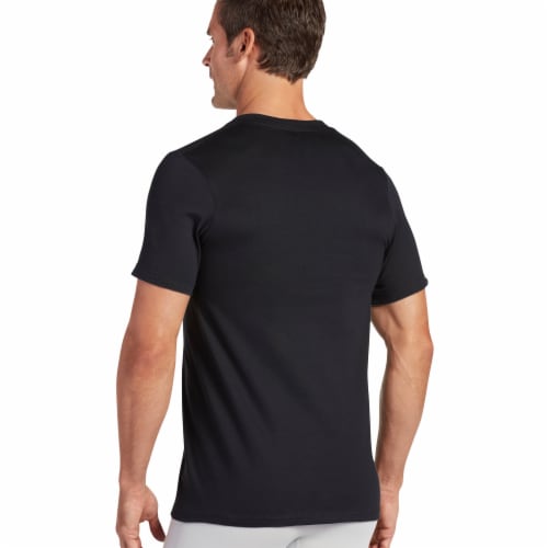 Jockey® Men's T-Shirt - Black Perspective: back