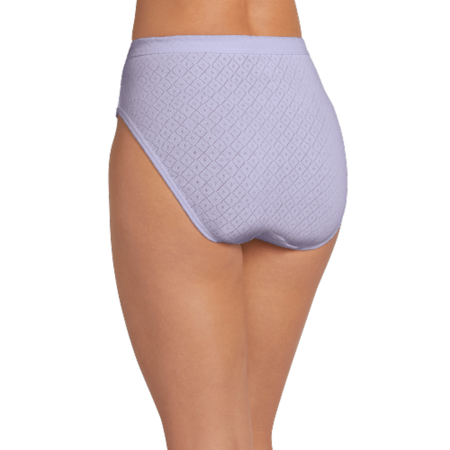 Jockey® Elance® Women's Breathe French Cut Underwear Pack - Violet/Sand/Mint Perspective: back