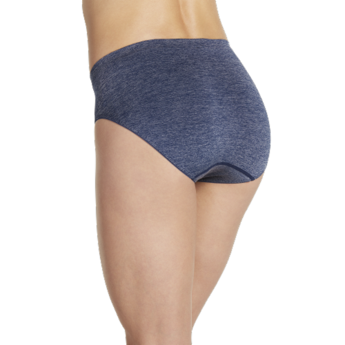 Jockey®Smooth & Shine Seamfree® Hi Cut Underwear Perspective: back