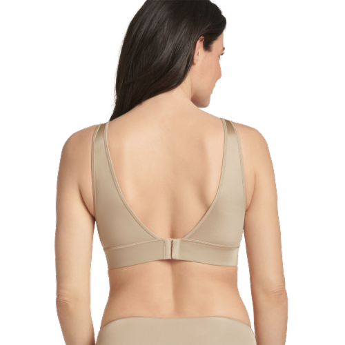 Jockey V-Neck Unlined Bra Perspective: back