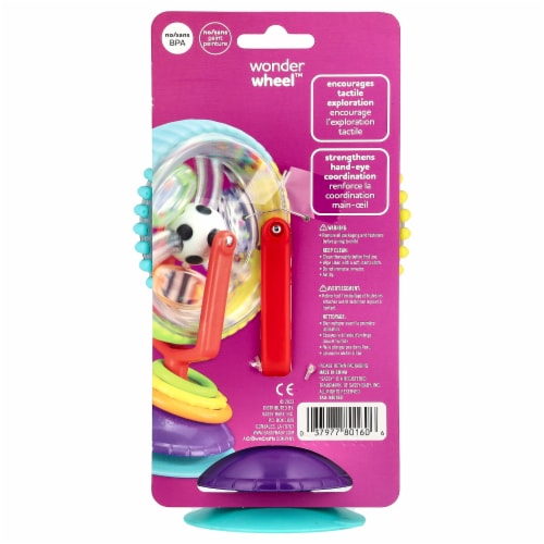 Sassy® Wonder Wheel Toy Perspective: back