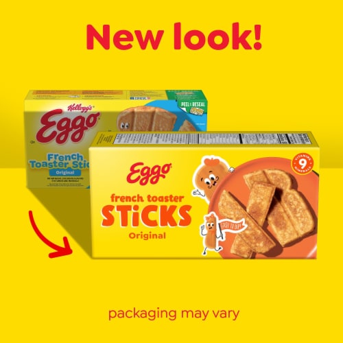 Kellogg's® Eggo® Original Frozen French Toast Sticks Perspective: back