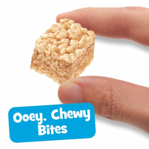 Kellogg's Rice Krispies Treats Original Mini Marshmallow Snack Bars Perspective: back