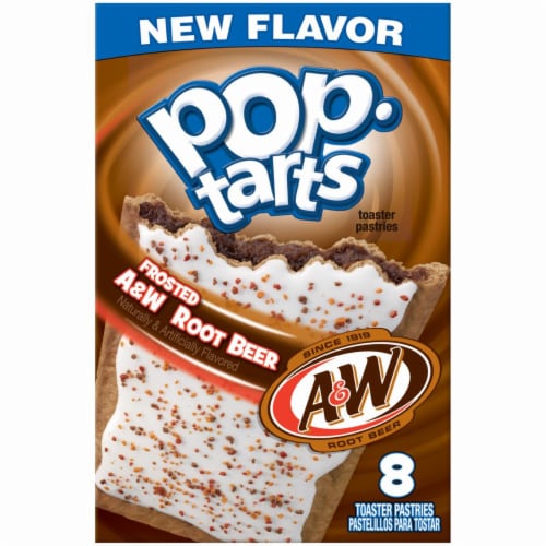 Pop-Tarts A&W Root Beer Pastries Perspective: back