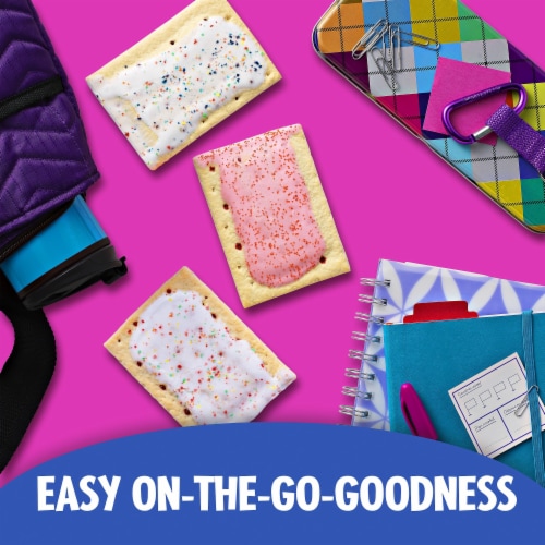 Pop-Tarts Breakfast Toaster Pastries Perspective: back