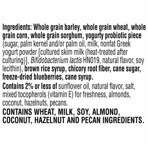 Kellogg's HI! Happy Inside Breakfast Cereal Bold Blueberry Perspective: back