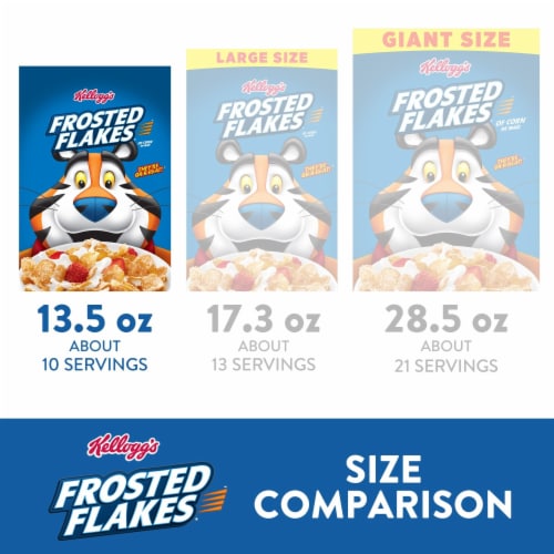 Kellogg's® Frosted Flakes Original Family Size Cereal, 13.5 oz - Harris  Teeter