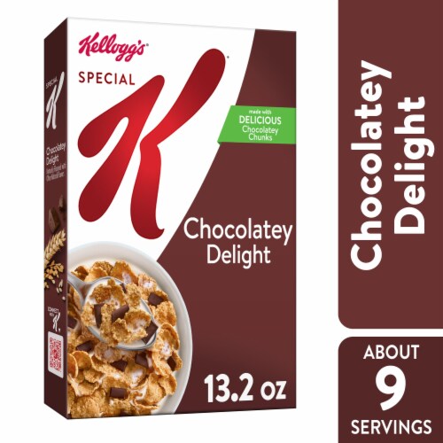 Kellogg's Special K Chocolatey Delight Cold Breakfast Cereal Perspective: back
