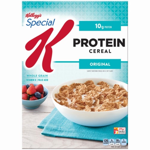 Kellogg's Special K Protein Plus Cereal Perspective: back