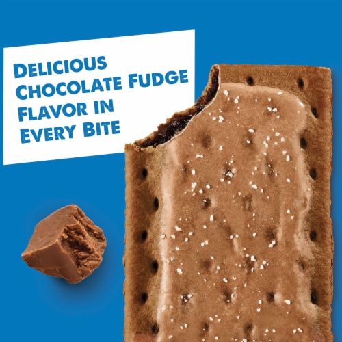 Pop-Tarts Frosted Chocolate Fudge Toaster Pastries Perspective: back
