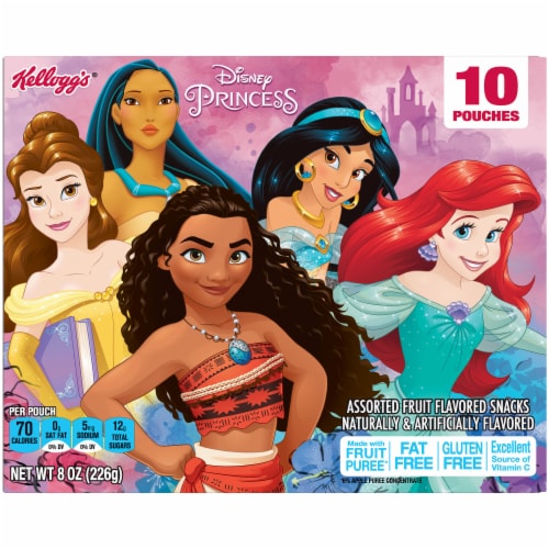 Kellogg's® Disney Princess Fruit Snacks Perspective: back