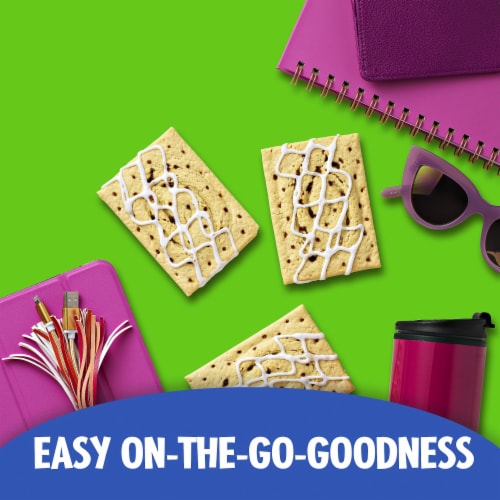 Pop-Tarts Breakfast Toaster Pastries Perspective: back
