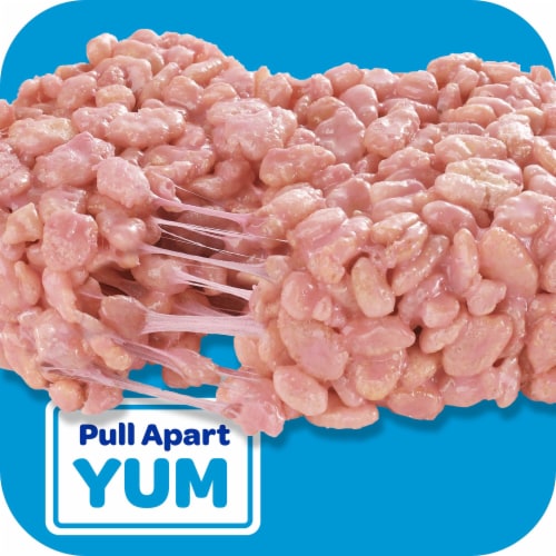 Kellogg's Rice Krispies Treats Strawberry Marshmallow Snack Bars Perspective: back