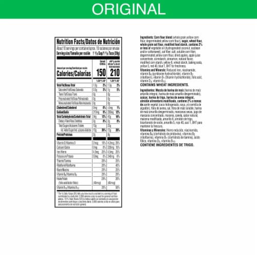 Kellogg's® Apple Jacks Large Size Cereal Perspective: back