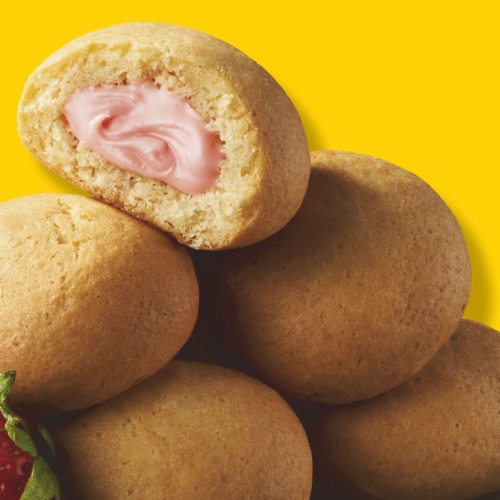 Kellogg's® Eggo® Strawberry Frozen Stuffed Pancake Bites Perspective: back