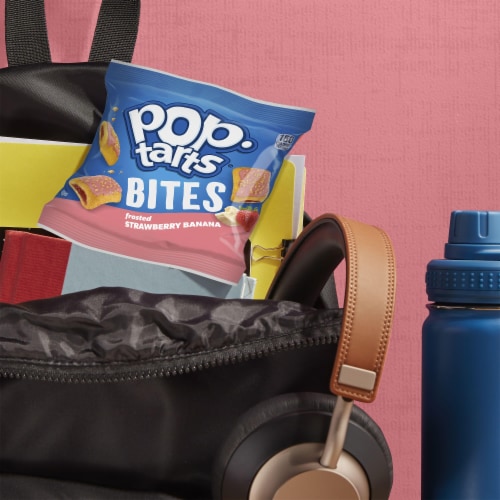 Pop-Tarts Strawberry Banana Baked Pastry Bites Perspective: back