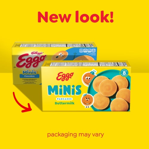 Kellogg's® Eggo® Minis Original Frozen Pancake Bites Perspective: back