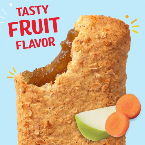 Nutri-Grain Apple and Carrot Soft Baked Breakfast Bars Perspective: back