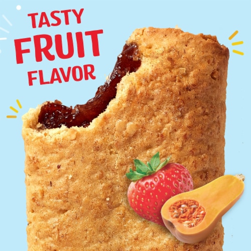 Nutri-Grain Strawberry and Squash Soft Baked Breakfast Bars Perspective: back