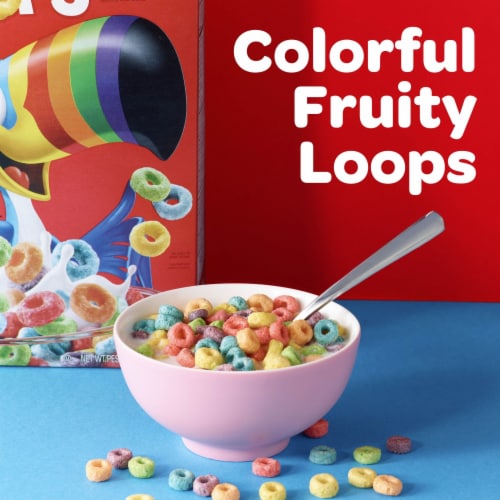 Kellogg's Froot Loops Original Breakfast Cereal, 10.1 oz Box