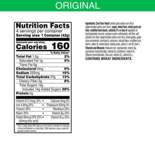 Kellogg's® Apple Jacks Cereal Cups Perspective: back