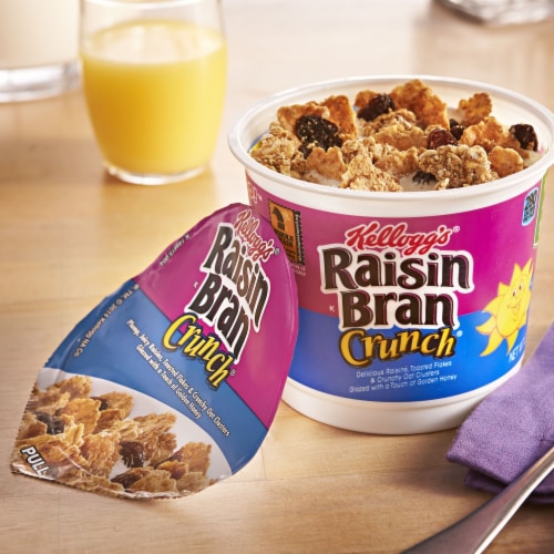 Kellogg's® Raisin Bran Crunch Cereal Cups, 4 ct / 2.8 oz - Kroger