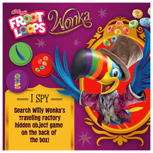 Kellogg's® Froot Loops Berry-licious Cereal Perspective: back