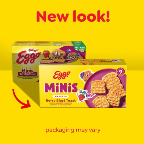 Kellogg's® Eggo® Berry Blast Toast Minis Perspective: back